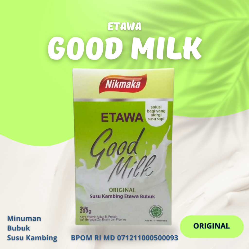 

NIKMAKA ETAWA Susu Kambing Etawa Original l Good Milk Etawa 200 gr