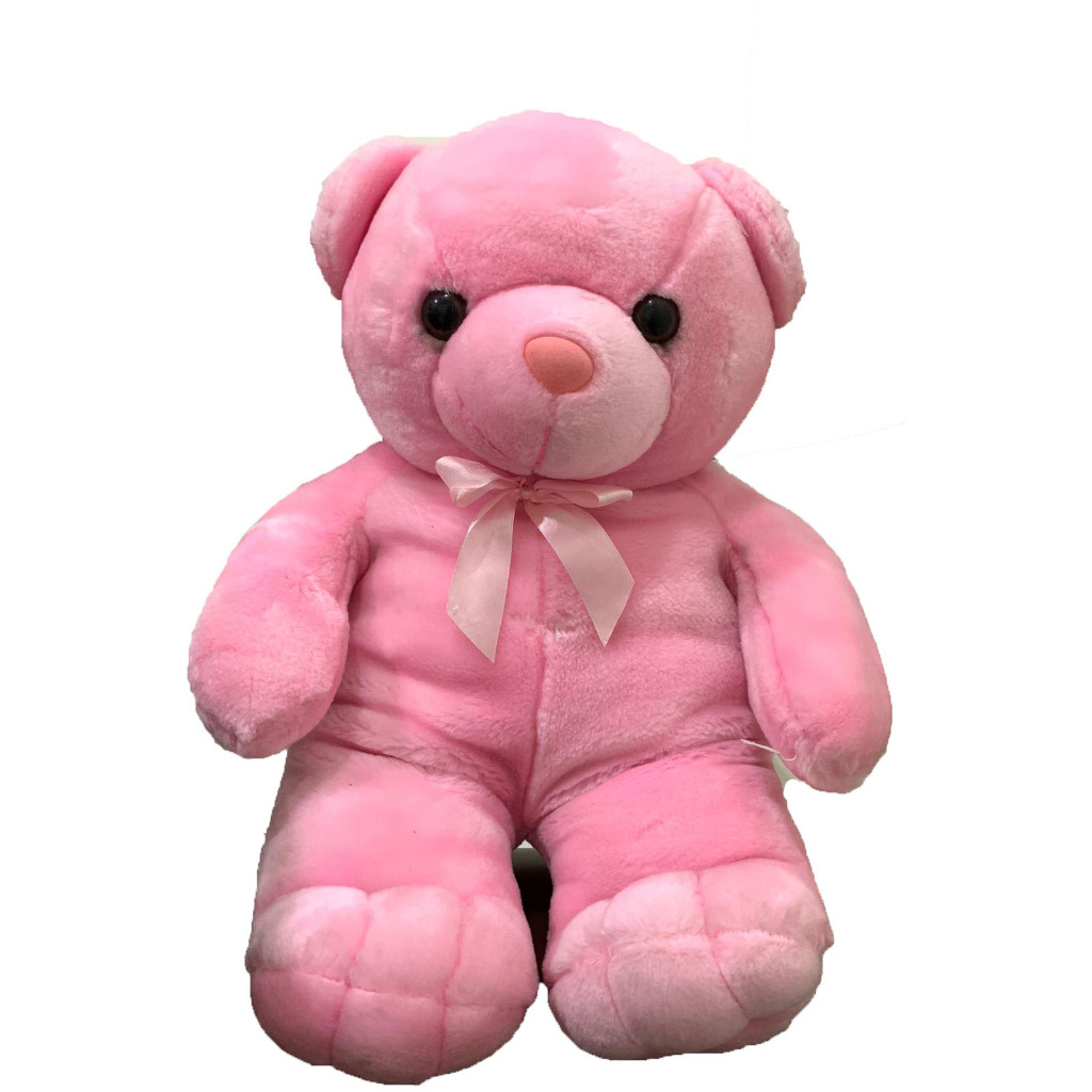 Boneka Teddy Bear Love Pink Lucu Bear L Pink Boneka Beruang