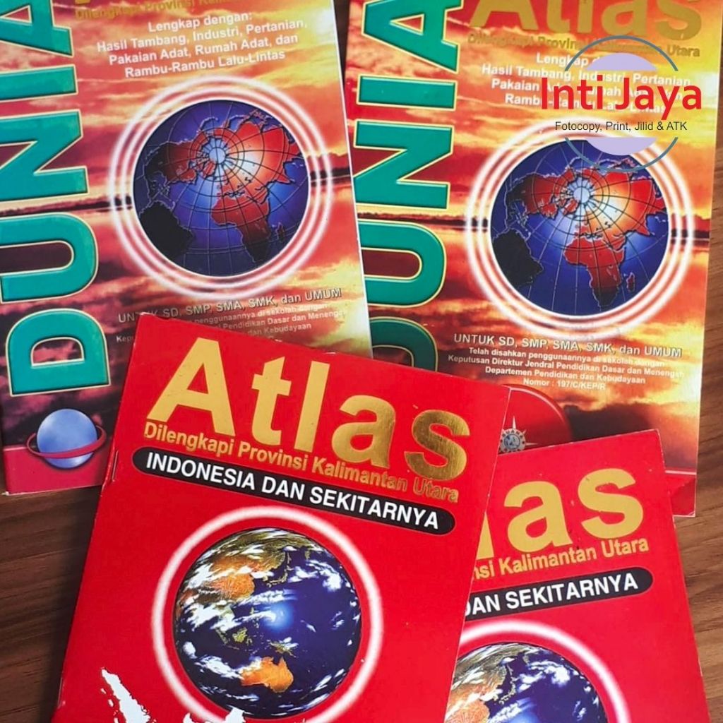 Atlas Dunia/ Atlas Indonesia Besar/ Kecil