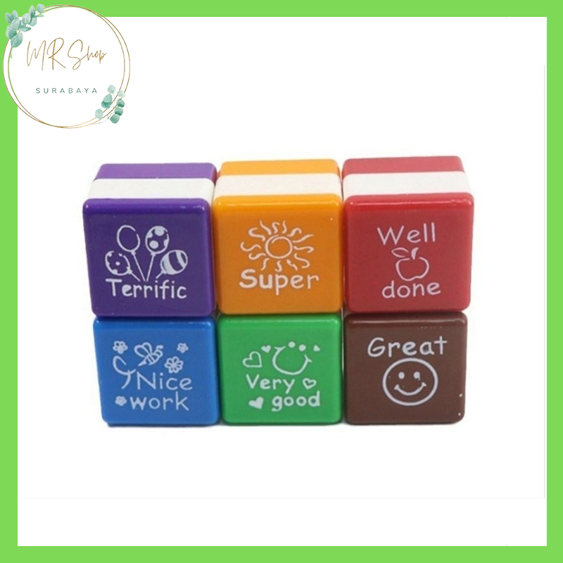 

Stempel Reward Penghargaan Guru Anak Playgroup TK (KOTAK 1pak isi 6pcs)