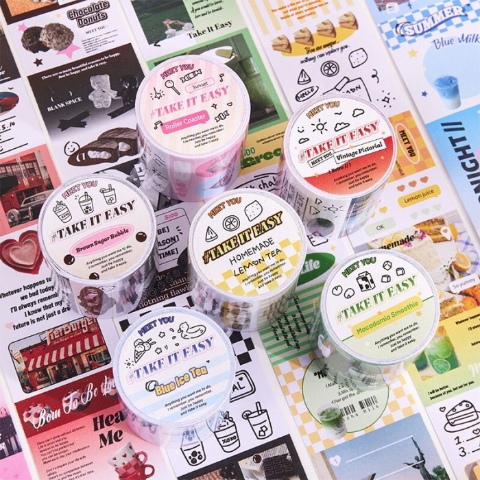 

1 roll washi tape beautiful story series stickers
