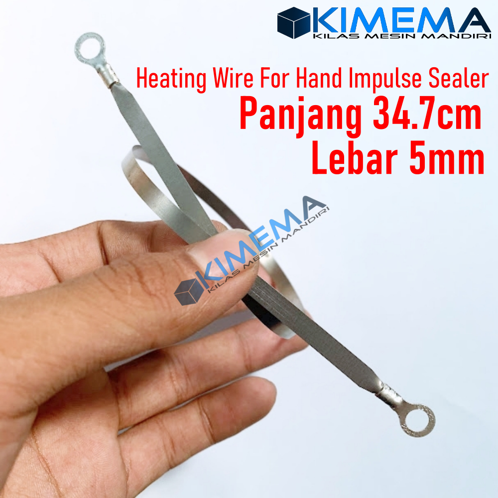 Plat Kawat / Elemen Pemanas Mesin Hand Sealer / Vacuum Sealer Lebar 5 mm