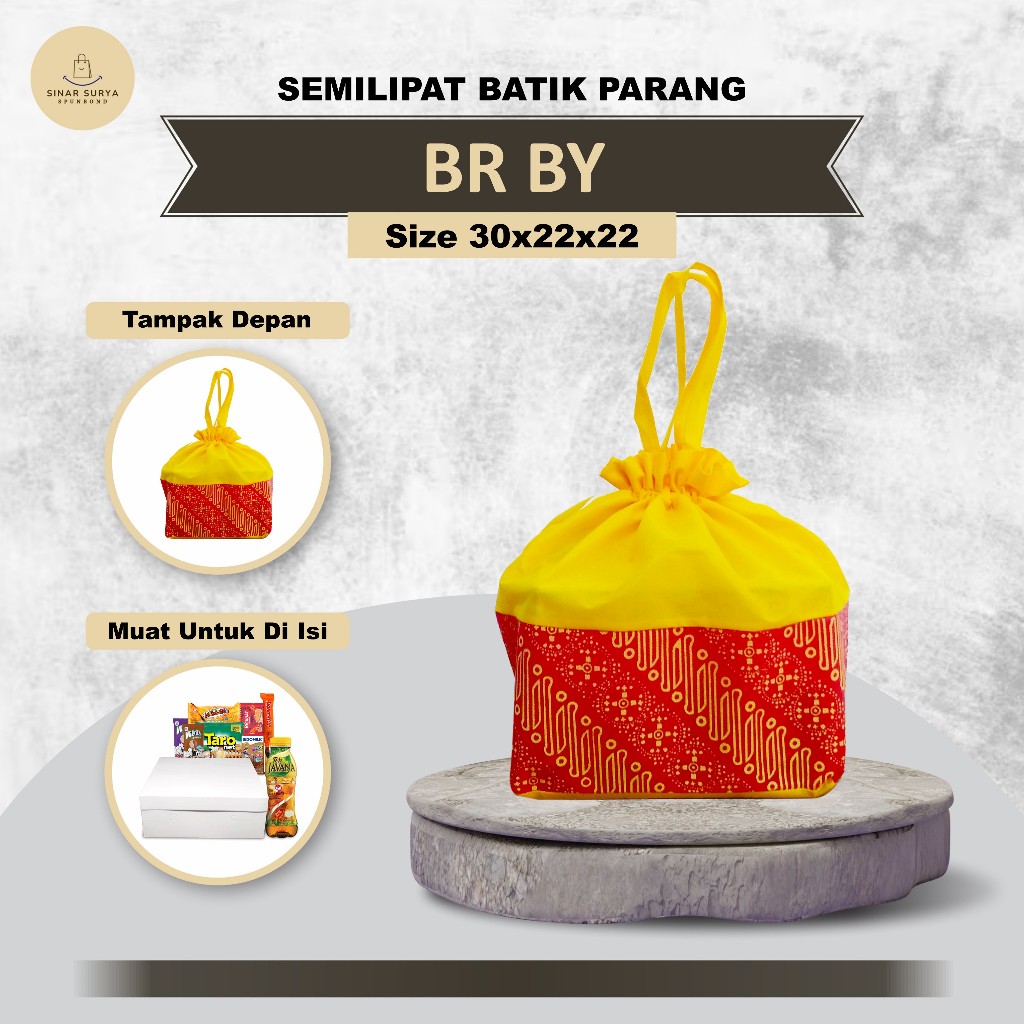 

Tas Nasi Kotak Serut Tas Hajatan Spunbond Goodie Bag Nasi Kotak Serut Batik 30X22X22