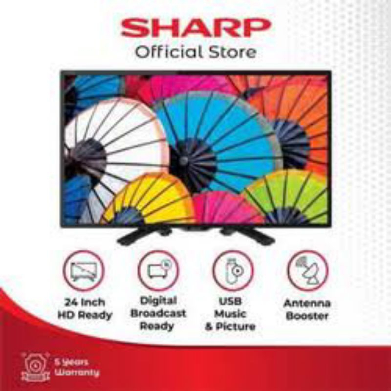 TV LED digital SHARP AQUOS 24 inc, 2T-C24DC1i