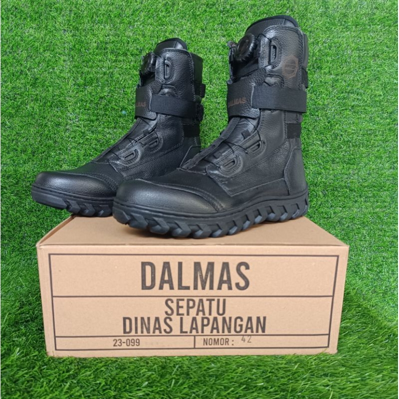 Sepatu PDL Hitam Jatah DALMAS/SABHARA/SEPATU POLRI PDL