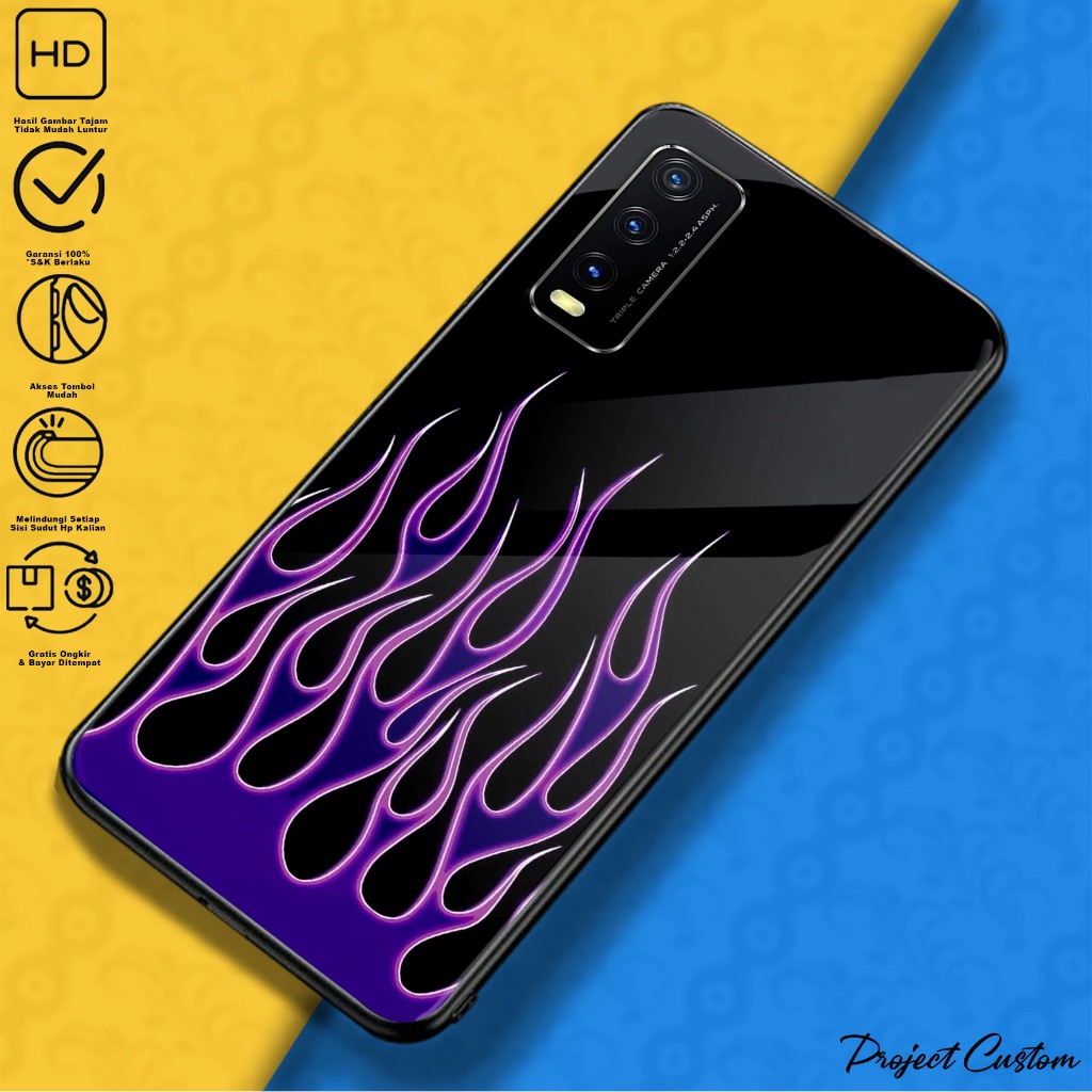 Case Vivo Y20 Y12S Y20S Y20SG - Casing Hp Vivo Y12S Y20 Y20S Y20SG ( FIRE ) Softcase Hp VIVO Y12S - 