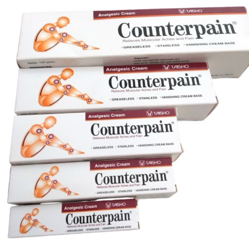 CounterPain Cream Otot 15/30/60/120 Gr CounterPain Hot/Cool Krim