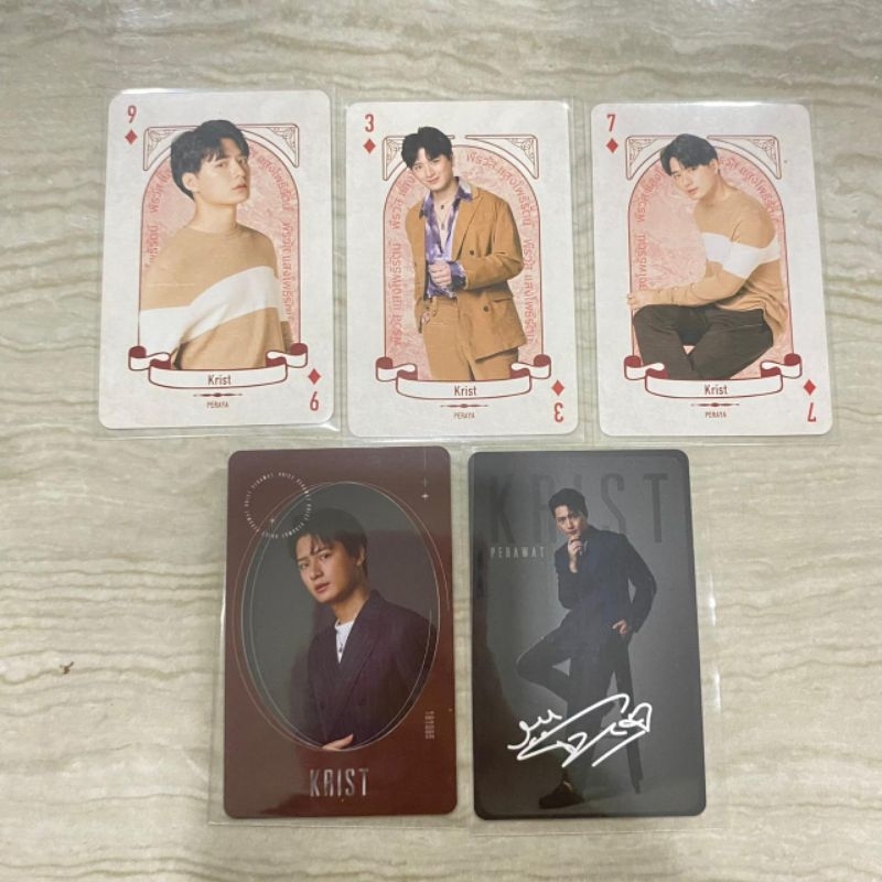 PLAYING CARD KRIST PERAWAT OFFICIAL GMMTV