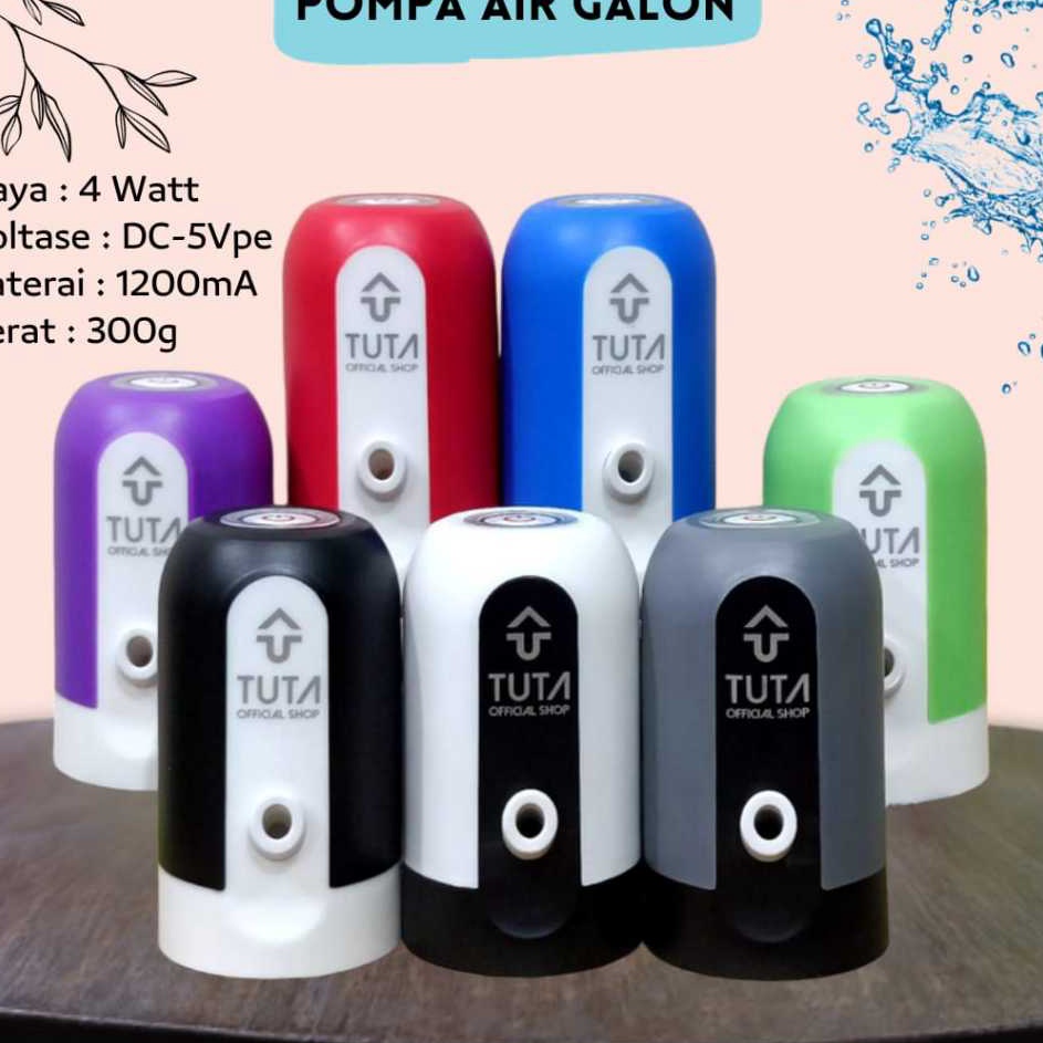 iU Lelebest Hydro Pompa Galon Elektrik Dispenser Air Minum Gallon j Kemasan Baru