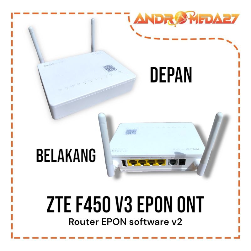 EPON ZTE F450 V3 Modem EPON