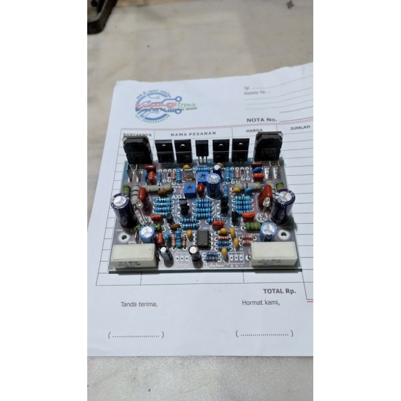 driver axl audion pcb fiber