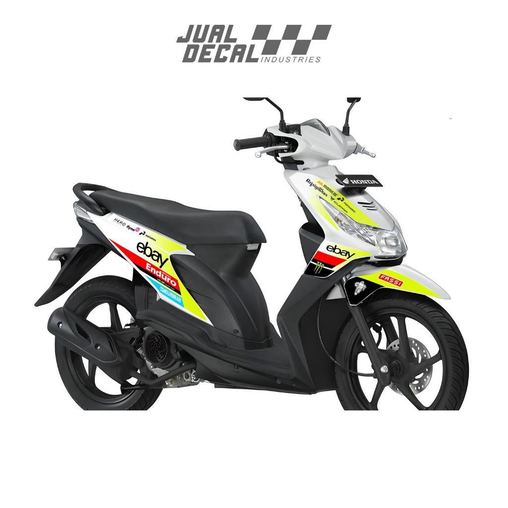 Striping Beat Karbu ebay Stiker Petamina Enduro MotoGp Livery Decal Motor Honda BeAt Carbu