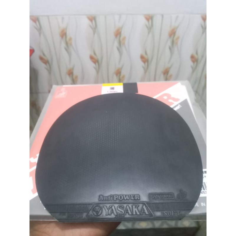 karet bat tenis meja yasaka anti power anti spin
