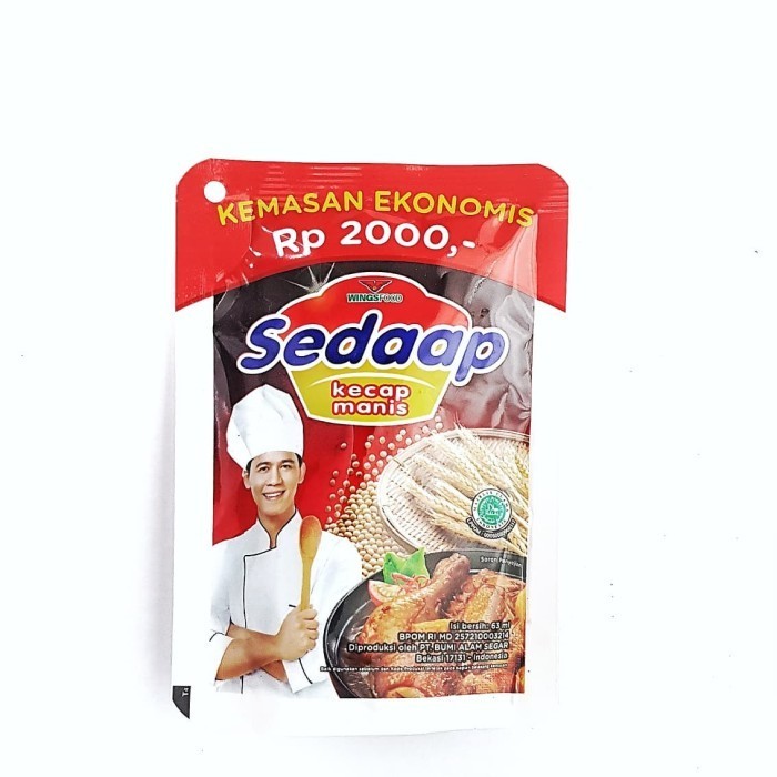 

Kecap Sedaap Manis Pouch 84gr Harga 2000 bukan renceng