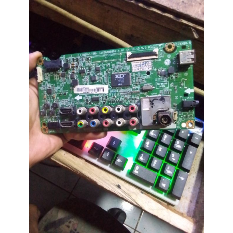 MB MAINBOARD TV LED LG 42LF550A - MB TV LED LG 42LF550 - MESIN TV LED LG 42LF550A