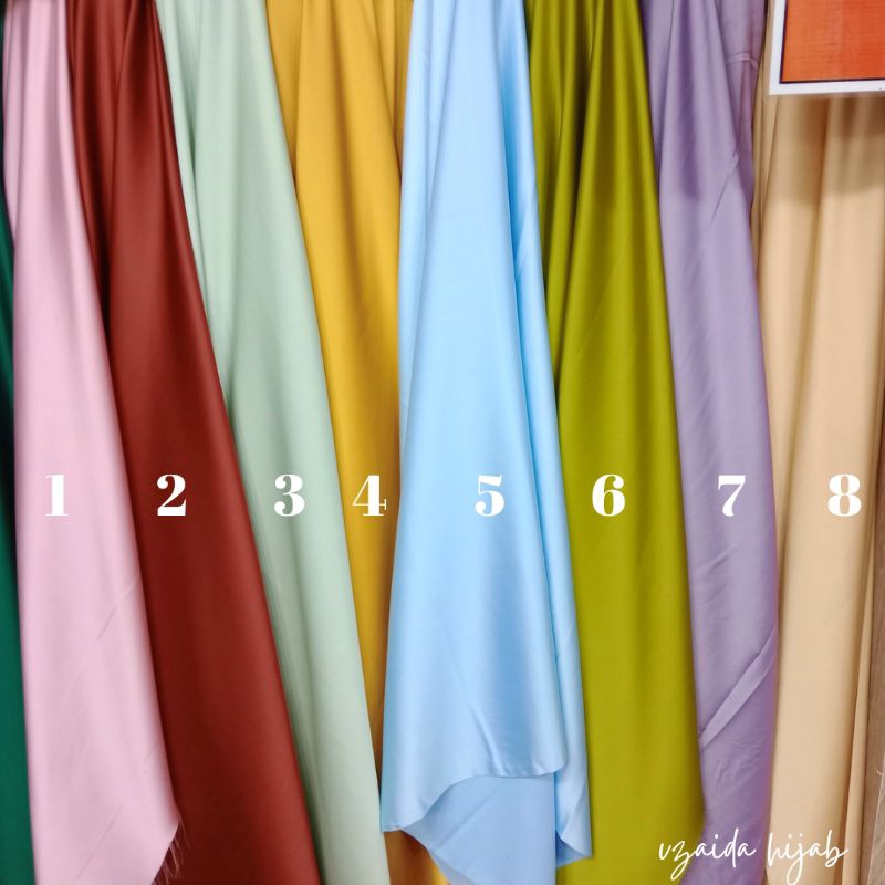 Kain pure silk Armani premium meteran