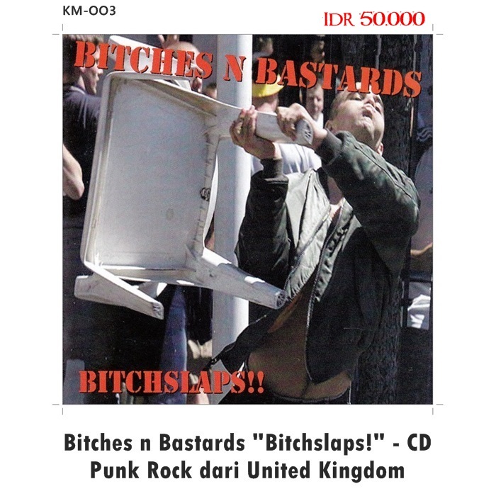 Bitches n Bastards "Bitchslaps" - CD