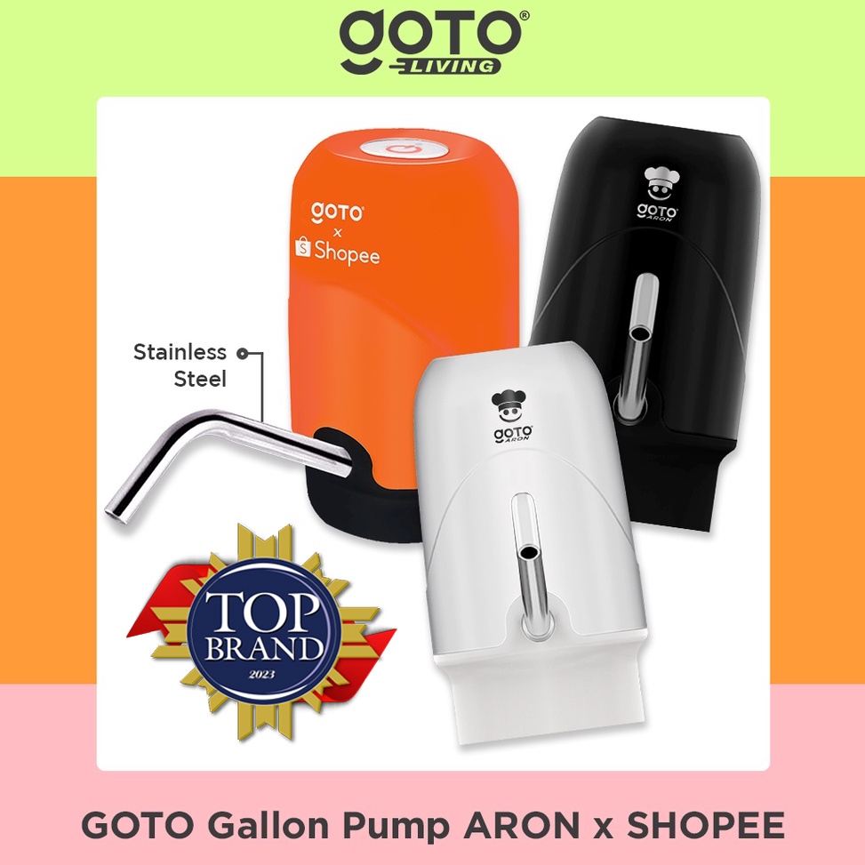 Aci Goto Aron x Shopee Pompa Galon elektrik Gallon Dispenser Air Minum