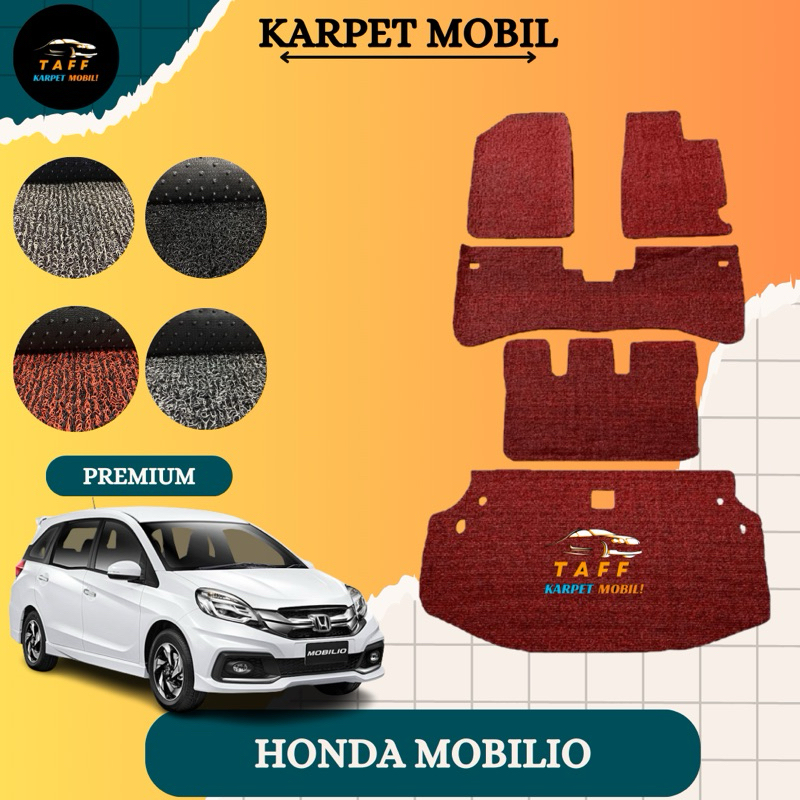 KARPET MOBIL HONDA MOBILIO / KARPET MOBIL MIE HONDA MOBILIO