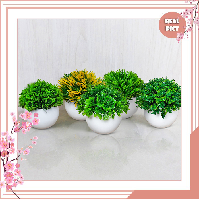 Terlaris Unico Pot Bunga Plastik Hias Mini Import Ter Bunga Rumput Aesthetic Pot Bunga Mini Cantik