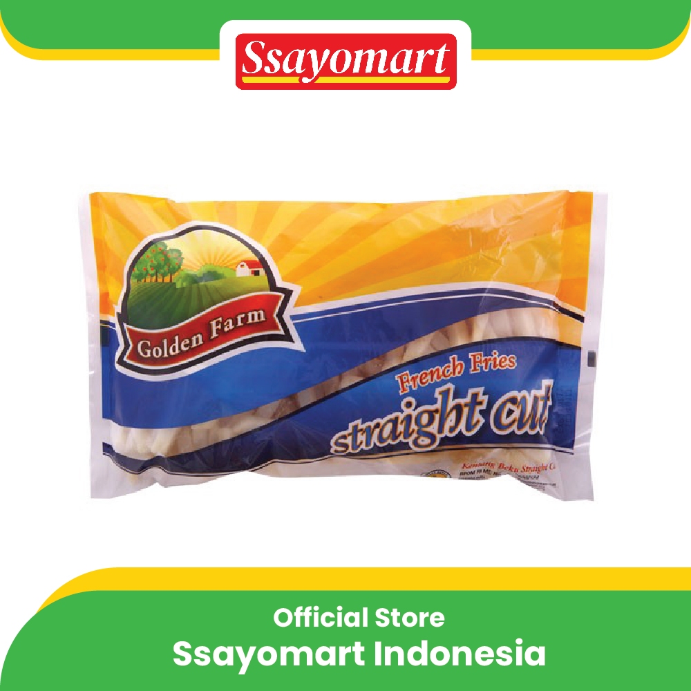 

Kentang Straight Cut - polos besar Golden Farm 500gr