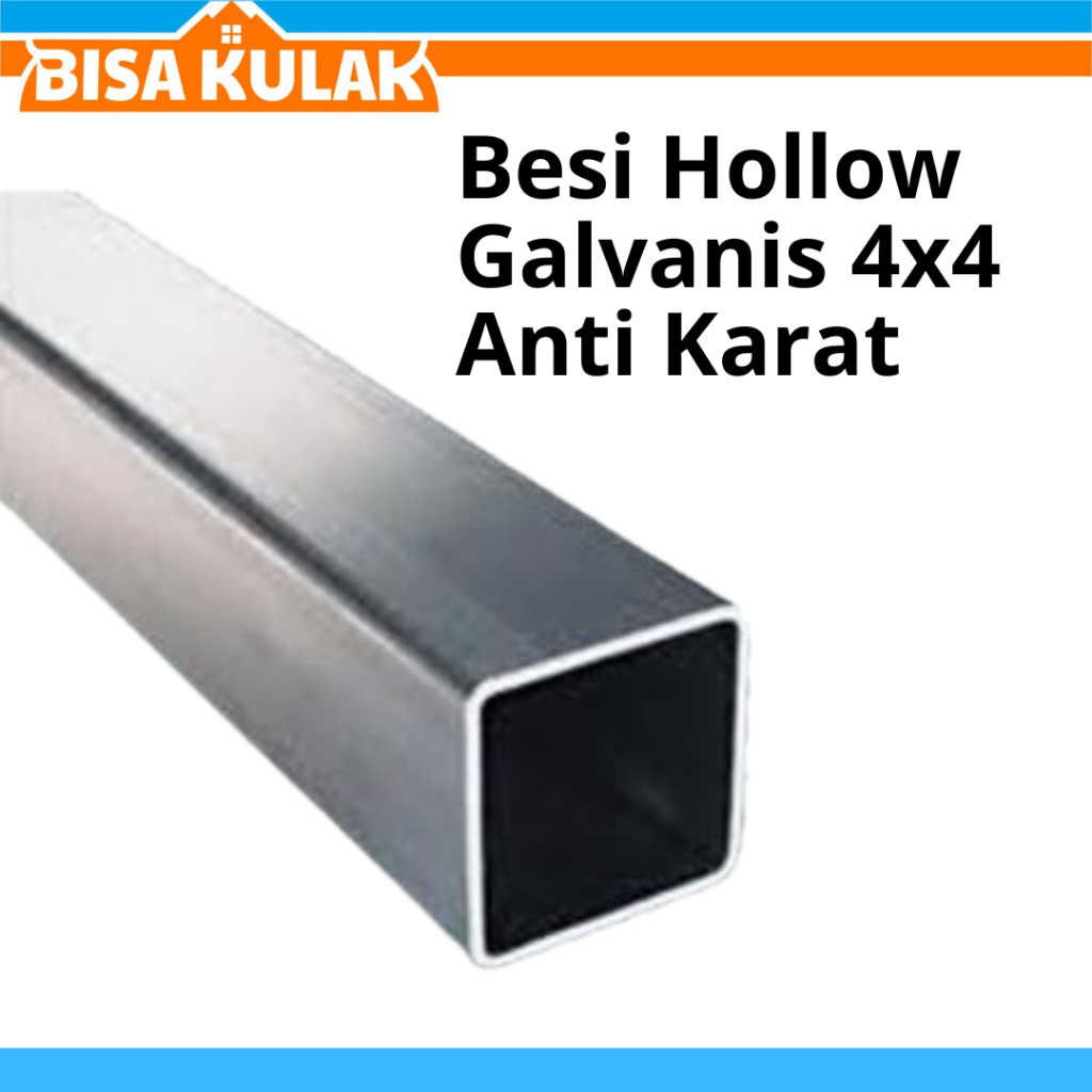 Besi Hollow Galvanis 4x4 Anti Karat