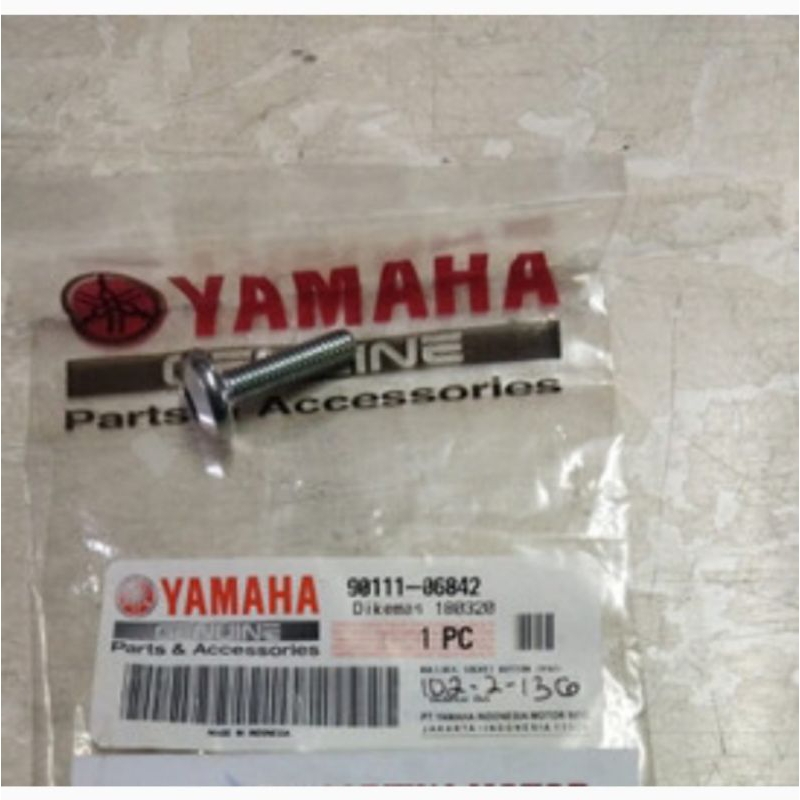 Baut Undercowl Original Genuine Yamaha Vixion Nvl Nva R15 / 90111-06842