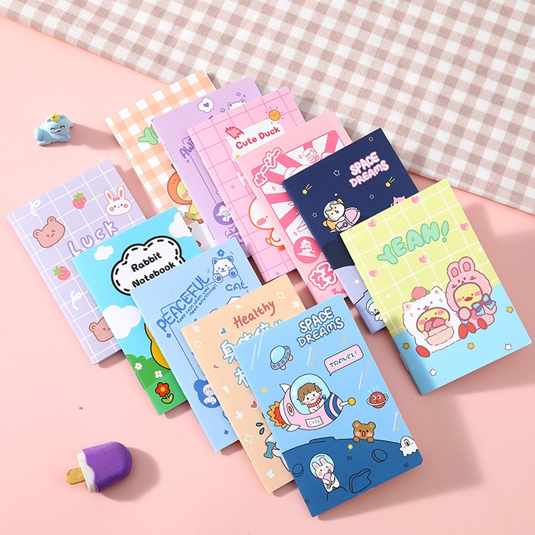 

Buku catatan kartun lucu/ buku catatan saku mini / notebook mini