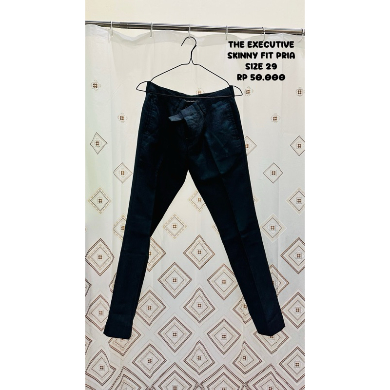 preloved the executive skinny fit pants