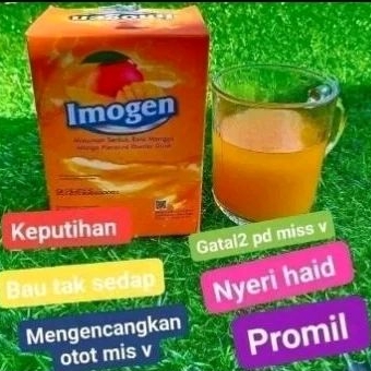 IMOGEN MANGGA( isi 10 saset) minuman anti pelakor