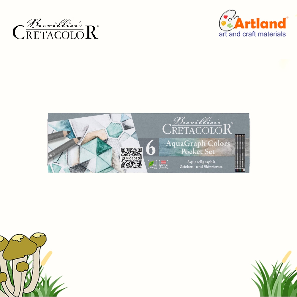 

Cretacolor AquaGraph Colors Pocket Set of 6pcs