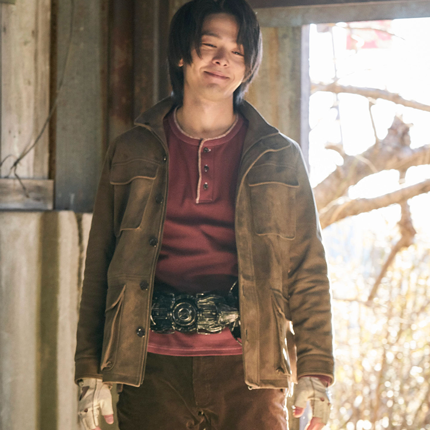 Jaket NOBUHIKO SHADOWMOON KAMEN RIDER BLACK SUN Jacket Cosplay custom