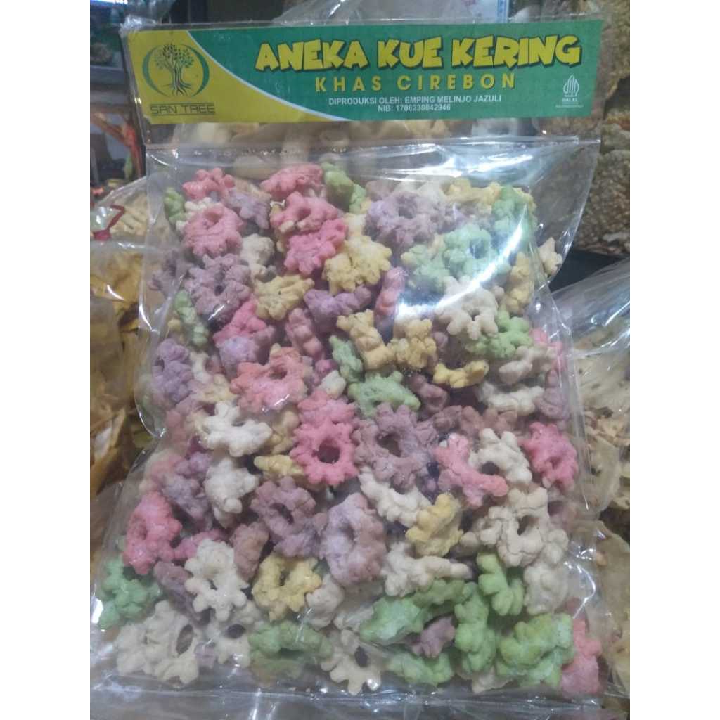 

Kue Sakura Cincin Warna Warni