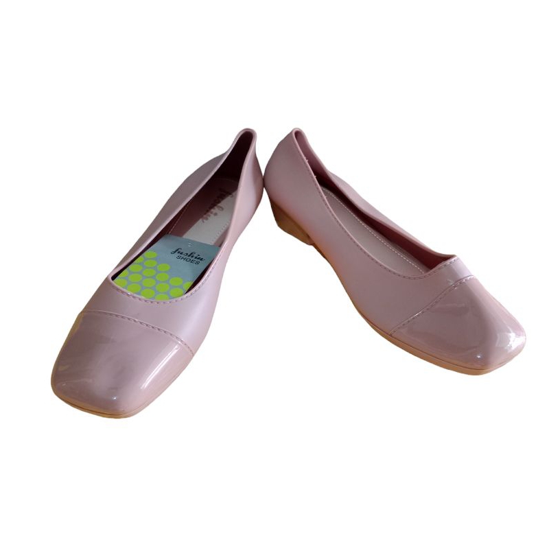 sepatu wanita flatshoes jelly