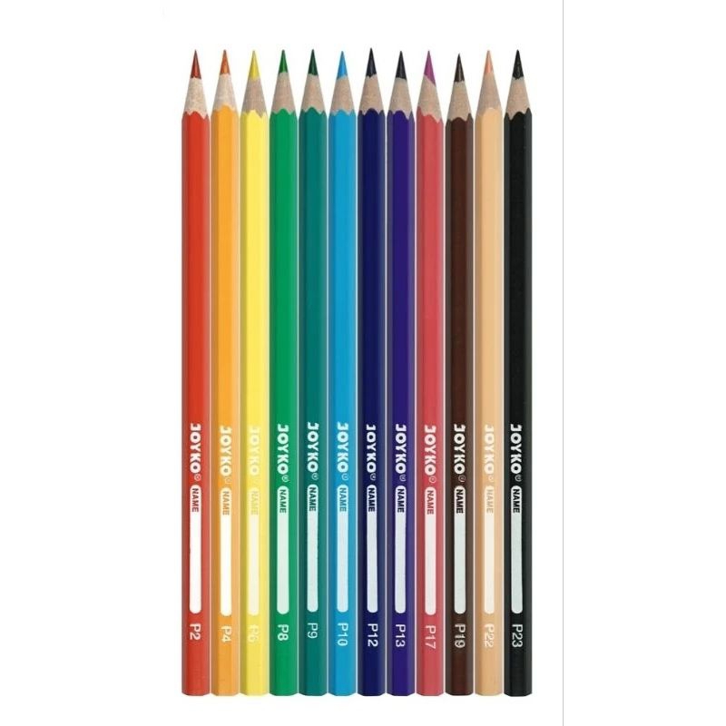 

pensil warna crayon 12 warna