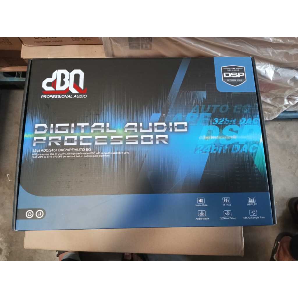 Manajemen/Processor DIGITAL DBQ AQ4.8 Processor audio Speaker dBQ Manajemen Audio dBQ