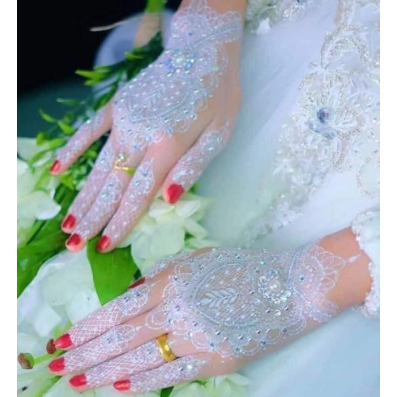 HENA STIKER WEDDING TERBESETSELLER FREE BONUS