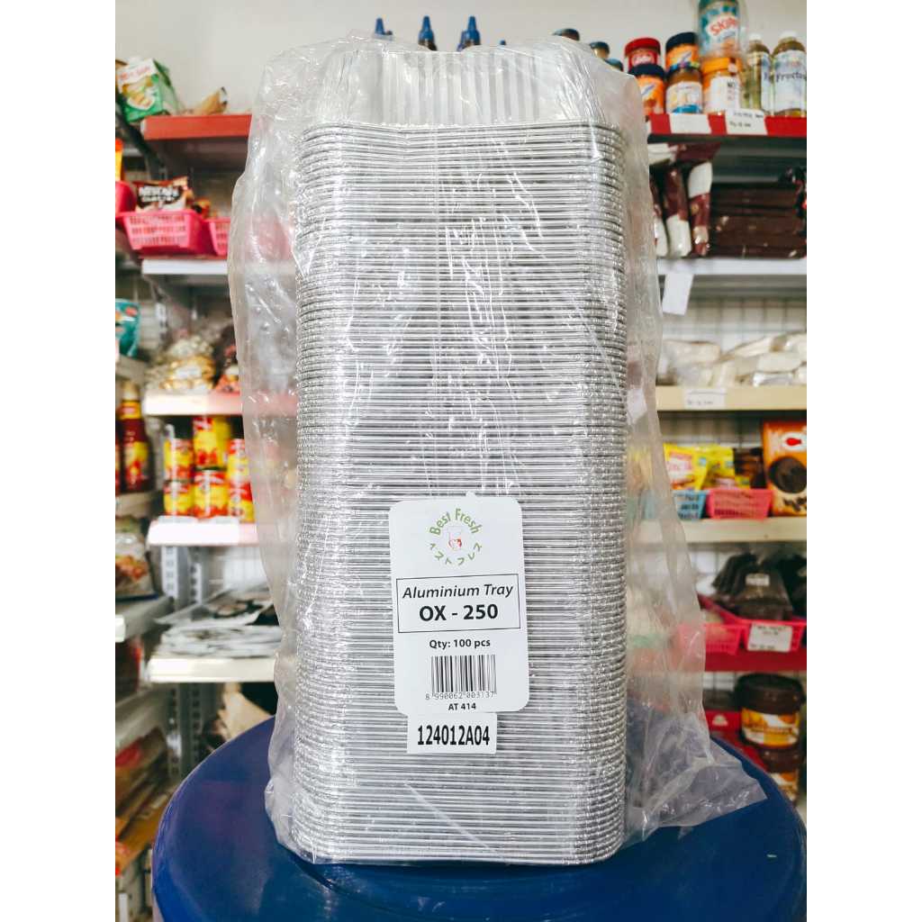 ALUMUNIUM TRAY (OX -250)+TUTUP