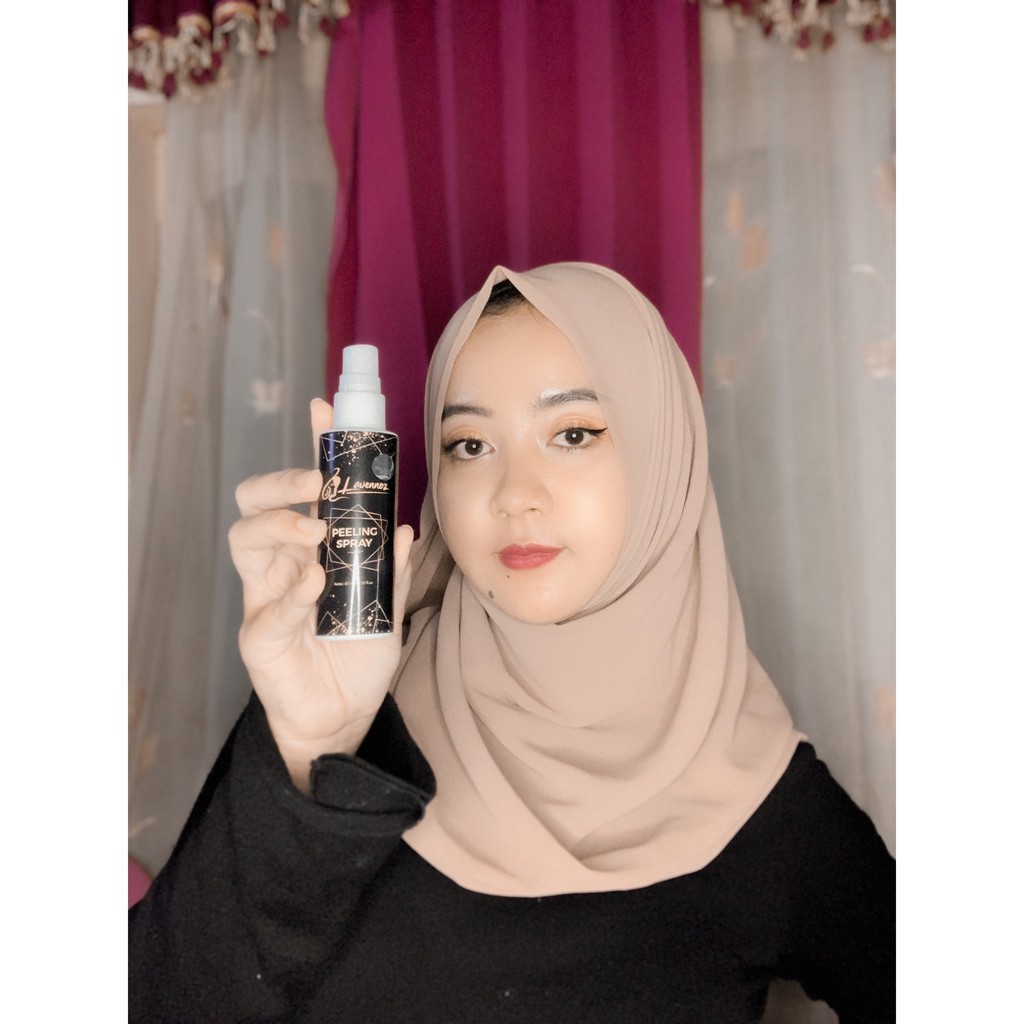 Penghilang Daki Terampuh Perontok Daki Leher Lavennoz Peeling Spray