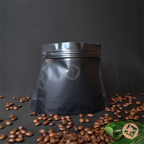 Kemasan Standing Pouch Trapesium 150gr | Kemasan Kopi Standing Pouch
