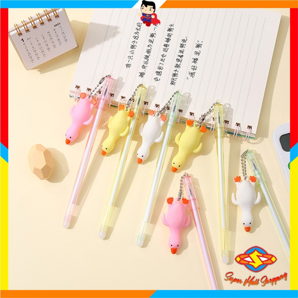 

SMS Pulpen Lucu Aesthetic Gantungan Bebek Pulpen Gantungan Kartun Lucu Pen Gantungan Ayam Bolpoint Karakter Bebek Pena Gel Bolpen Unik Alat Tulis Kantor Gel Karakter