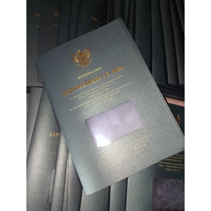 

Cover Akta Notaris, Cover Salinan PREMIUM EXCLUSIVE