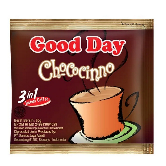 

kopi good day mocacinno sachet 20gr/ good day mocacinno/ good day 20gr