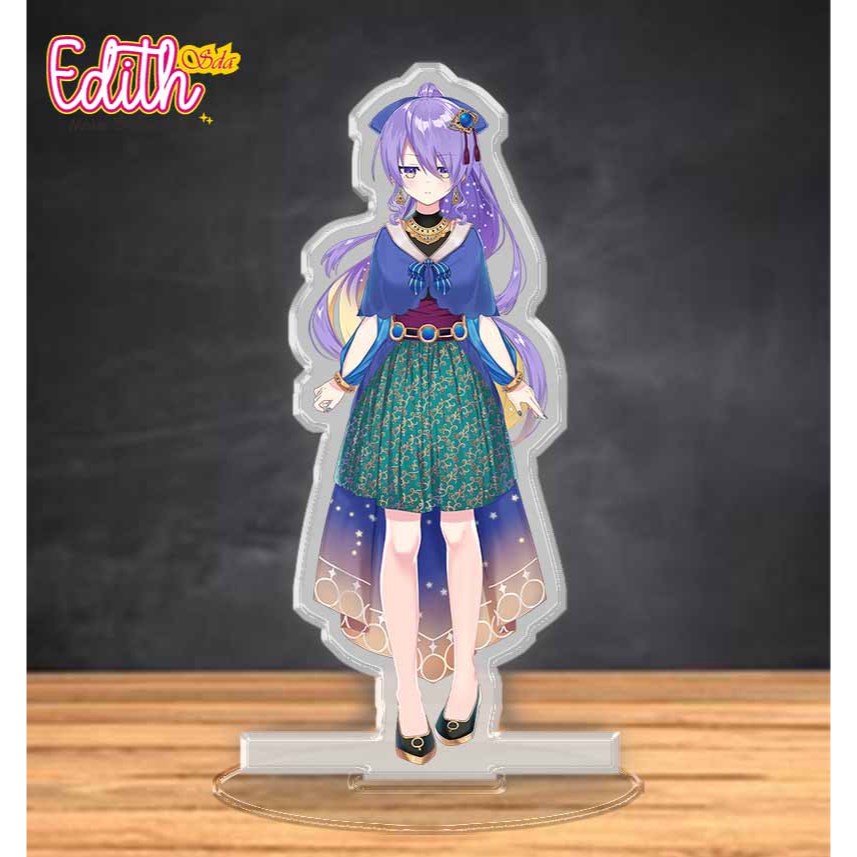[BUKAN PO]  Standing Figure Akrilik Moona Hoshinova / Standee Anime Akrilik Moona Hoshinova