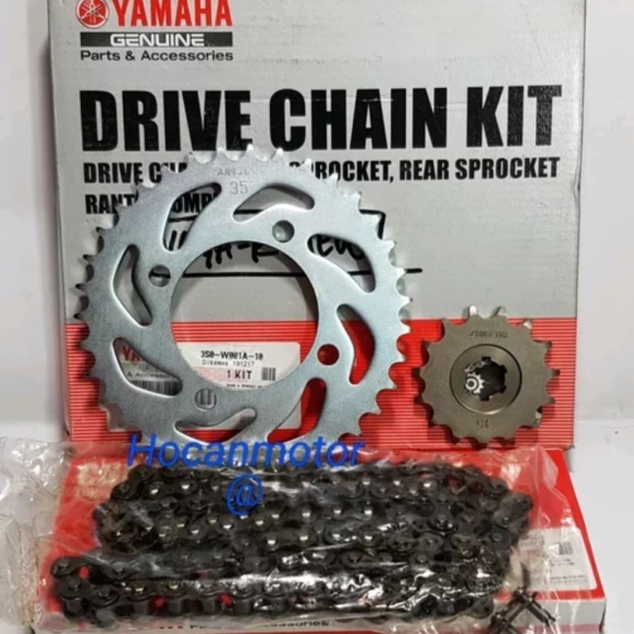 GEAR SET VEGA R NEW 2006 2007 ORISINIL YAMAHA 3S0