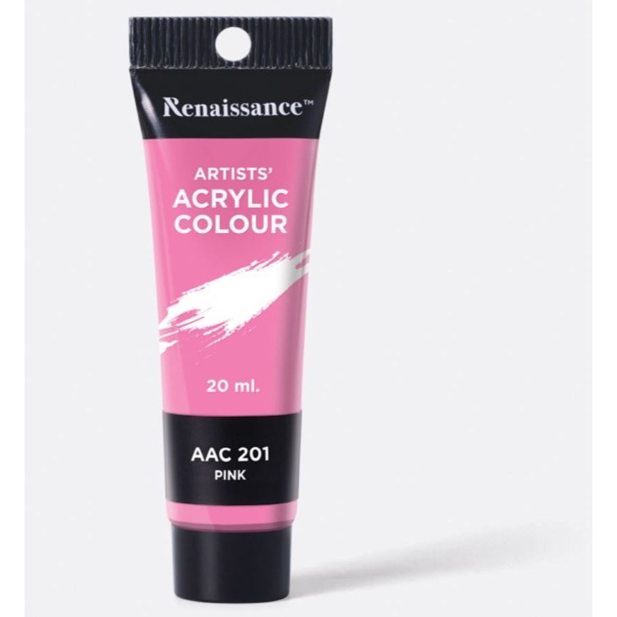 

[Renaissance] Artist Acrylic Colour - Pink 20ml