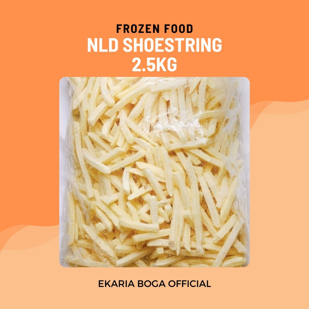 

FROZEN FOOD | KENTANG IRISAN BEKU | KENTANG GORENG | NLD SHOESTRING 2,5KG