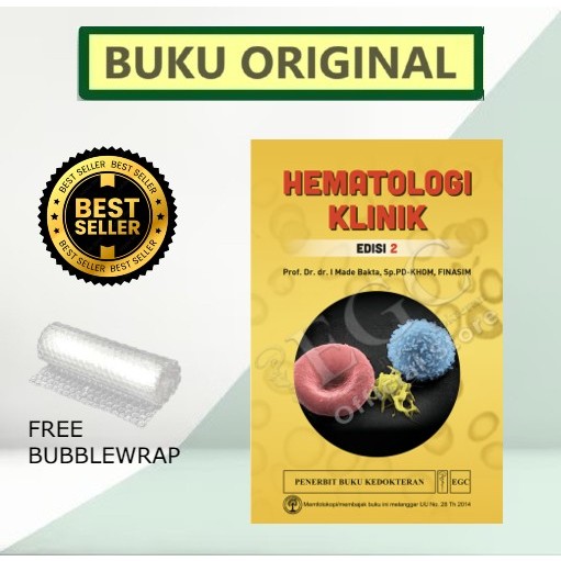 HEMATOLOGI KLINIK EDISI 2 ORIGINAL - I MADE BAKTA
