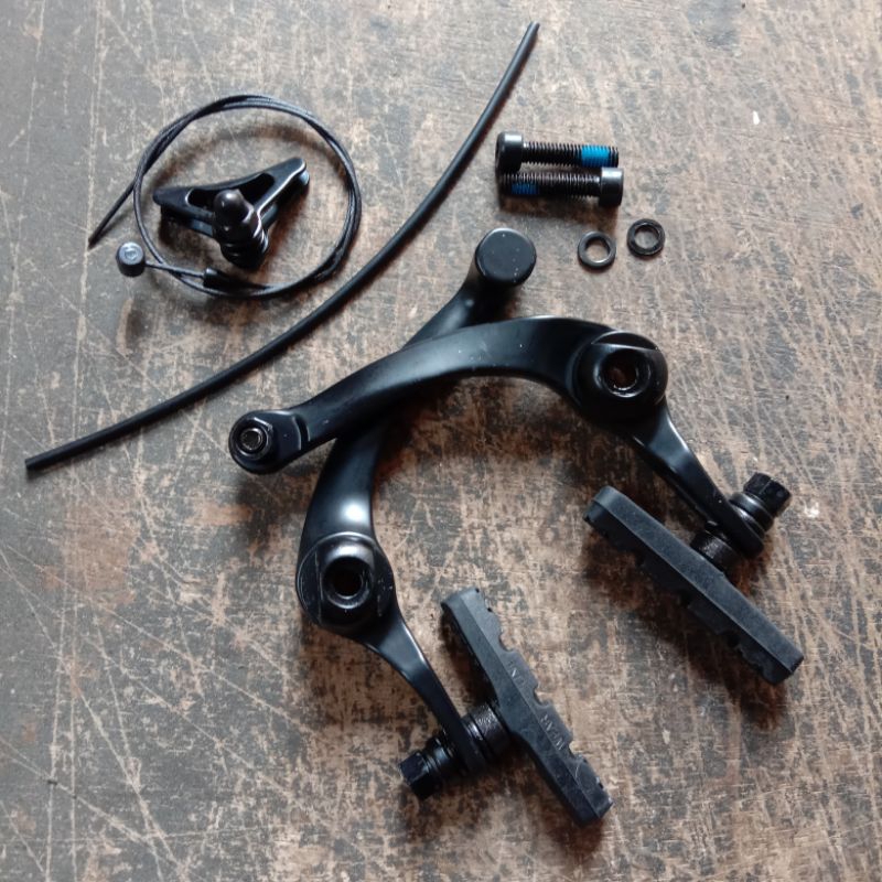 u brake silang rem belakang sepeda bmx alloy