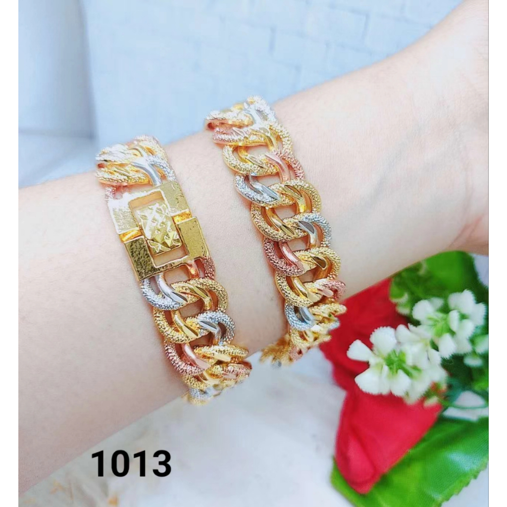 Gelang Xuping Rantai Kombinasi Periasan Wanita 1013